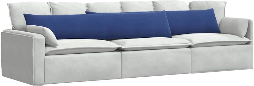 Sofa Pagalvės 2 pcs Policijos mėlyna 200 x 40 cm