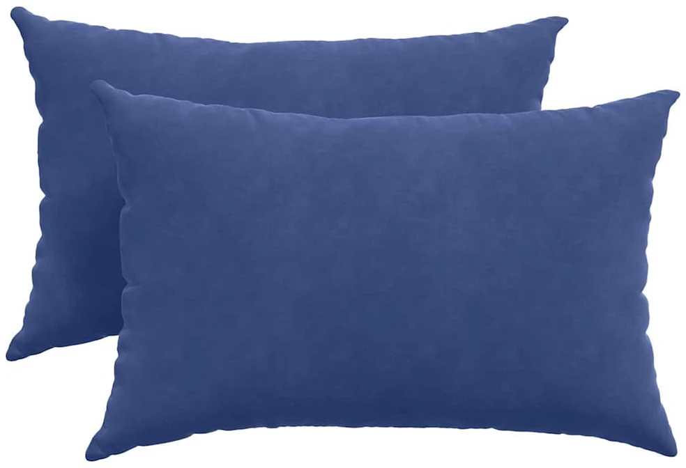 Sofa Pagalvės 2 pcs Policijos mėlyna 60 x 40 cm