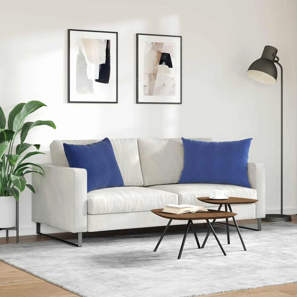Sofa Pagalvės 2 pcs Policijos mėlyna 70 x 50 cm