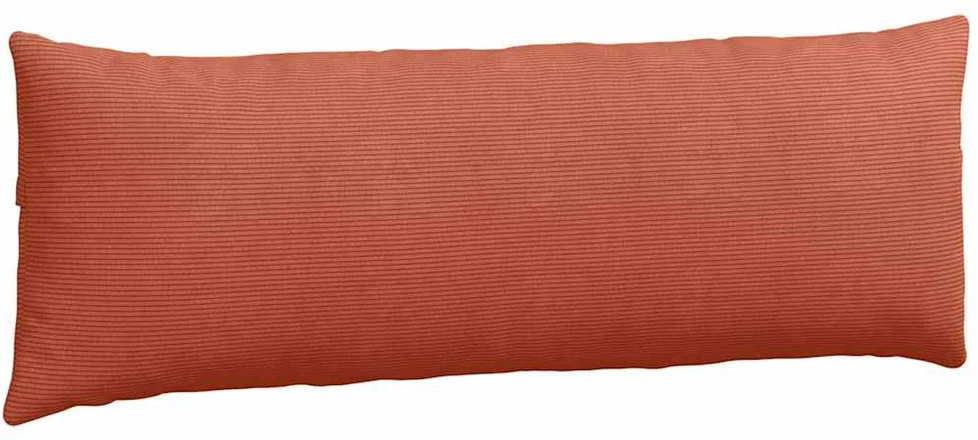 Sofa Pagalvės 2 pcs Raudona oranžinė 120 x 40 cm