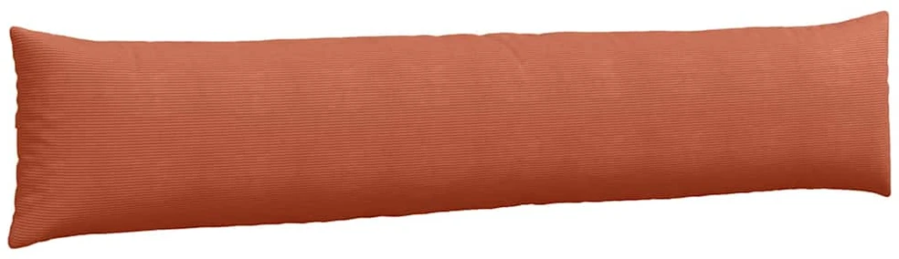 Sofa Pagalvės 2 pcs Raudona oranžinė 200 x 40 cm