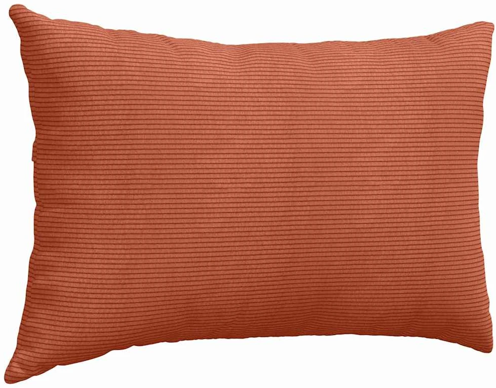 Sofa Pagalvės 2 pcs Raudona oranžinė 60 x 40 cm