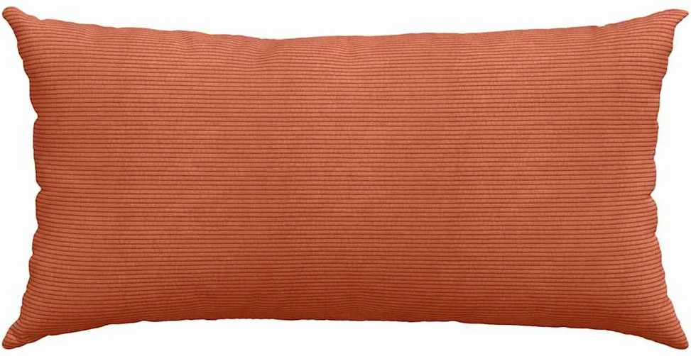 Sofa Pagalvės 2 pcs Raudona oranžinė 80 x 40 cm