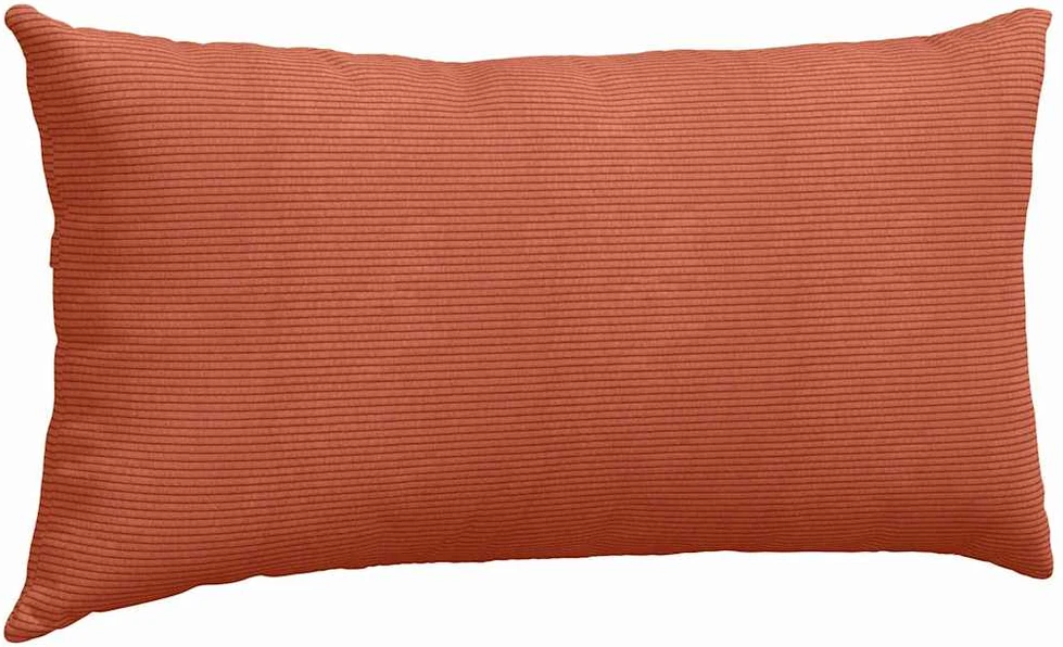 Sofa Pagalvės 2 pcs Raudona oranžinė 80 x 40 cm
