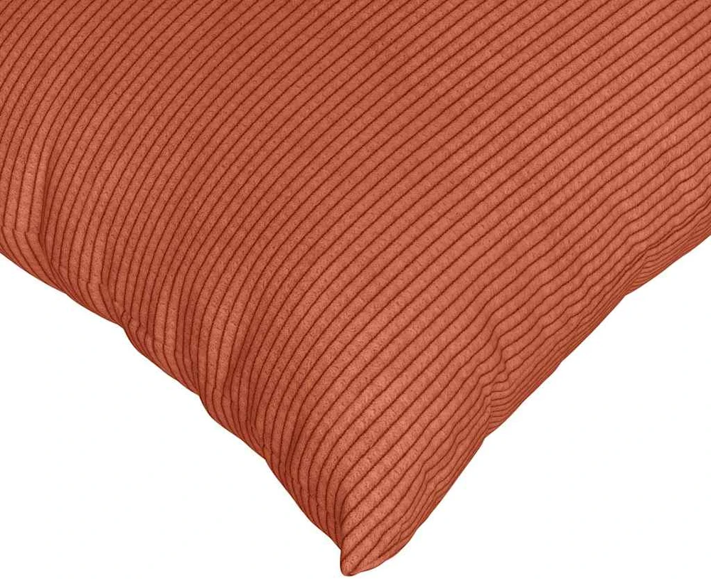 Sofa Pagalvės 2 pcs Raudona oranžinė 80 x 40 cm