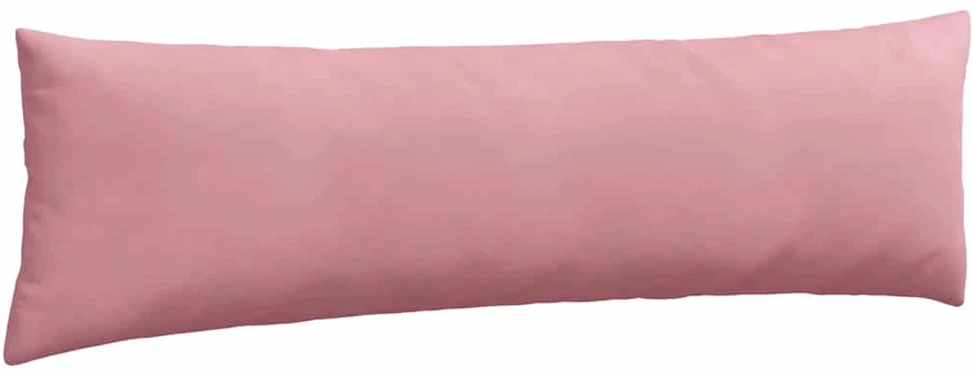Sofa Pagalvės 2 pcs Rožinė 145 x 40 cm Kordūrinis audinys