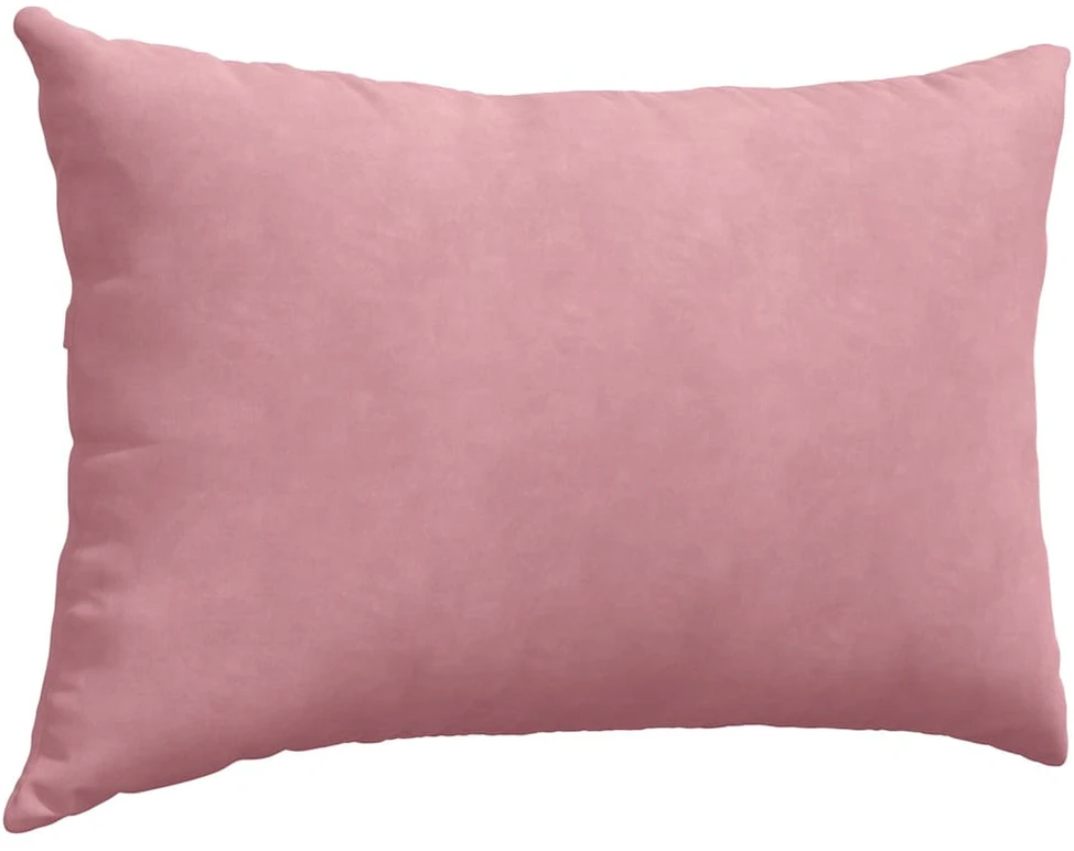 Sofa Pagalvės 2 pcs Rožinė 60 x 40 cm Kordūrinis audinys