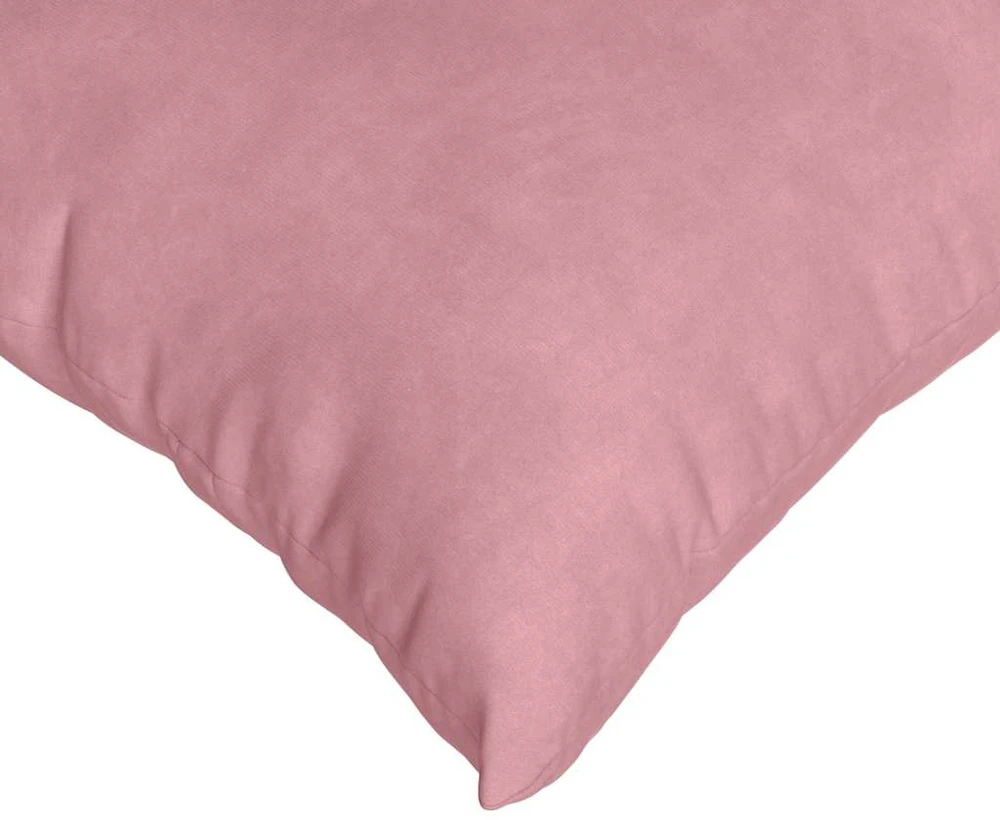 Sofa Pagalvės 2 pcs Rožinė 60 x 60 cm Kordūrinis audinys