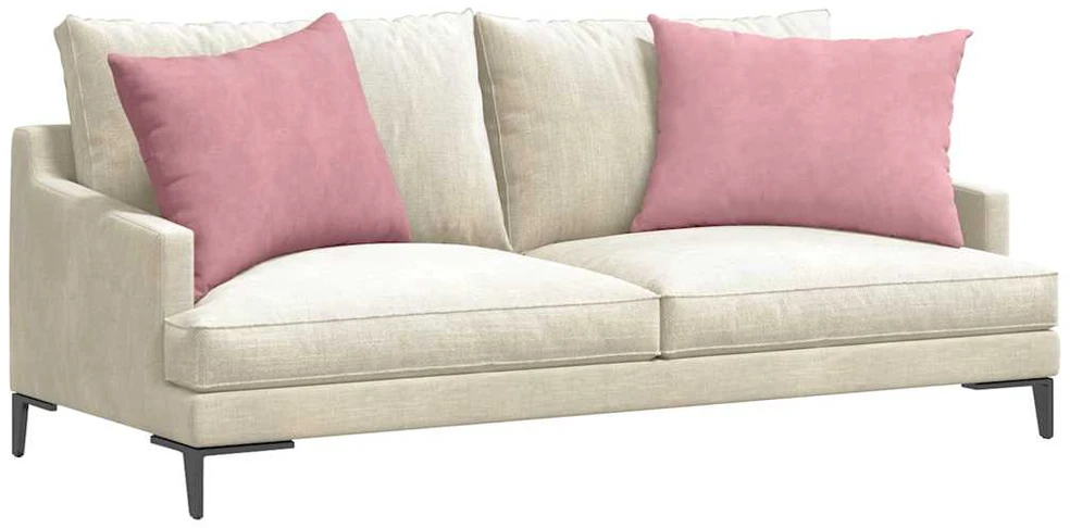 Sofa Pagalvės 2 pcs Rožinė 70 x 50 cm Kordūrinis audinys