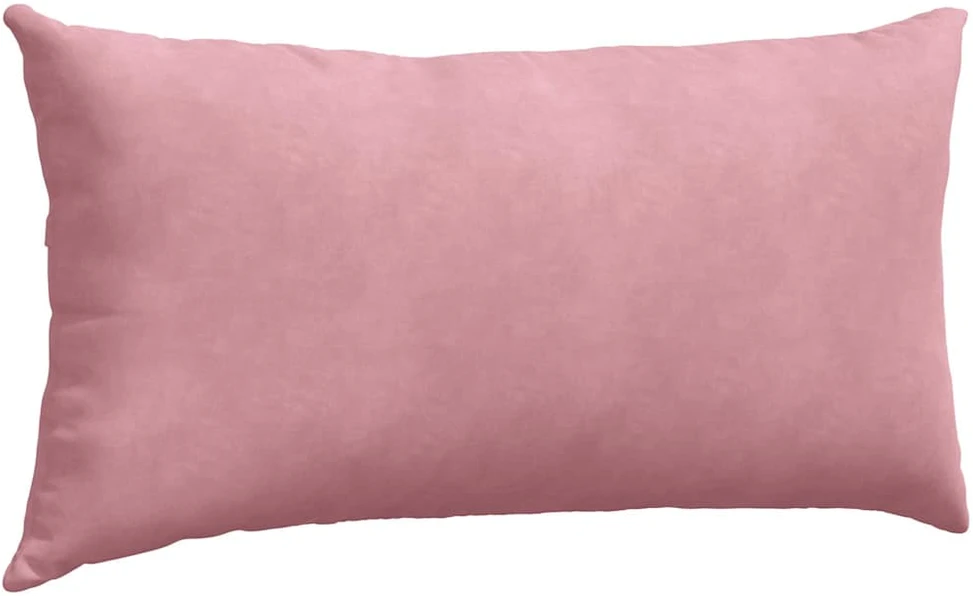 Sofa Pagalvės 2 pcs Rožinė 80 x 40 cm Kordūrinis audinys