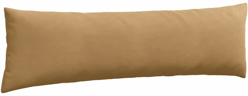 Sofa Pagalvės 2 pcs Ruda 145 x 40 cm Kordūrinis audinys