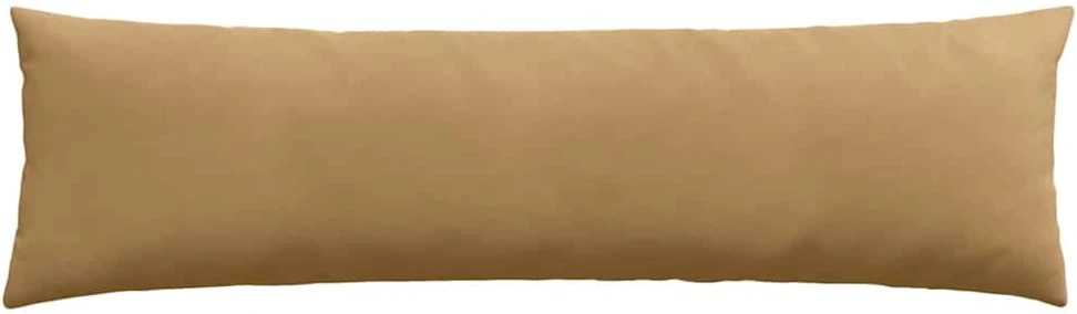 Sofa Pagalvės 2 pcs Ruda 145 x 40 cm Kordūrinis audinys