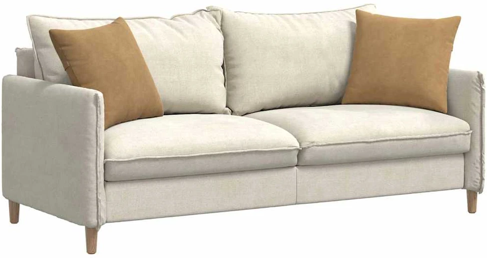 Sofa Pagalvės 2 pcs Ruda 45 x 45 cm Kordūrinis audinys