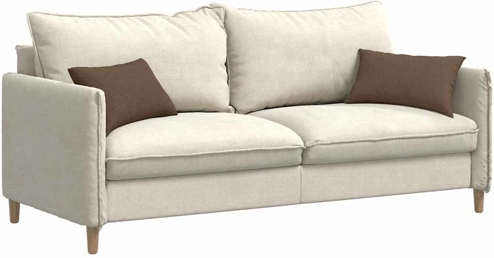 Sofa Pagalvės 2 vnt. audinys Ruda 50 x 30 cm