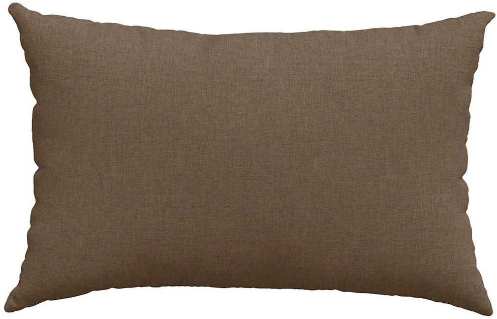 Sofa Pagalvės 2 pcs Ruda 60 x 40 cm audinys