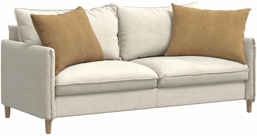 Sofa Pagalvės 2 pcs Ruda 70 x 50 cm Kordūrinis audinys
