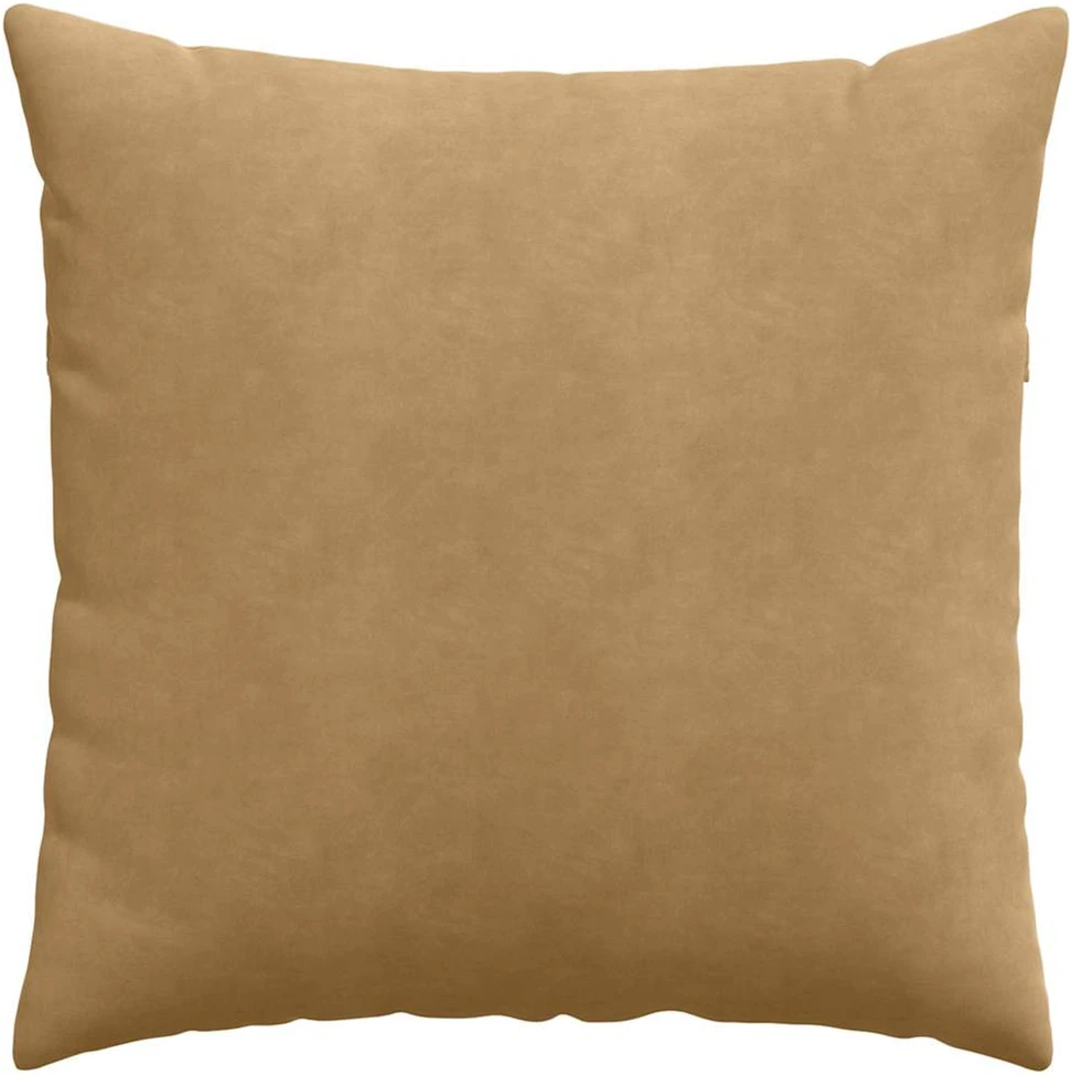 Sofa Pagalvės 2 pcs Ruda 80 x 80 cm Kordūrinis audinys