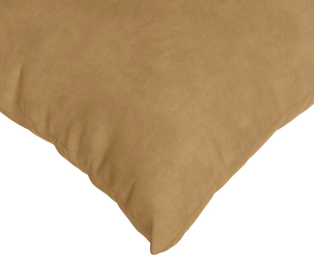 Sofa Pagalvės 2 pcs Ruda 80 x 80 cm Kordūrinis audinys
