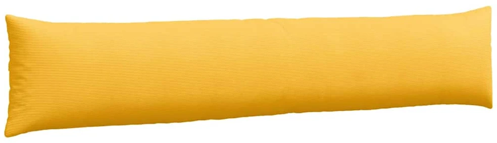 Sofa Pagalvės 2 pcs Šviesi geltona 200 x 40 cm