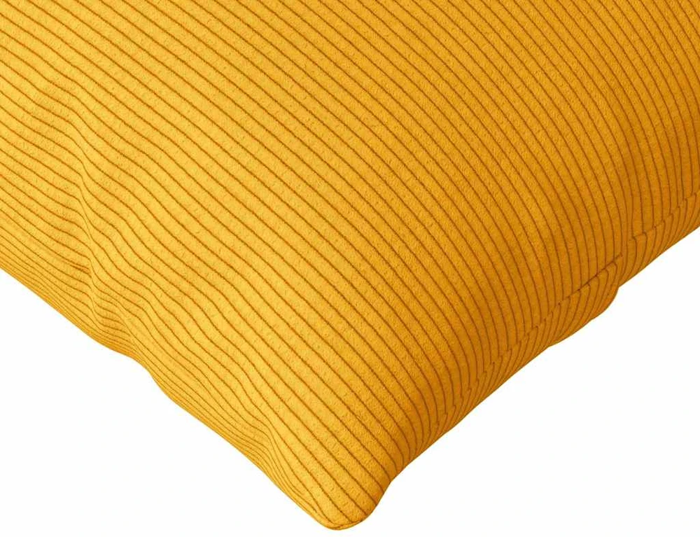 Sofa Pagalvės 2 pcs Šviesi geltona 200 x 40 cm