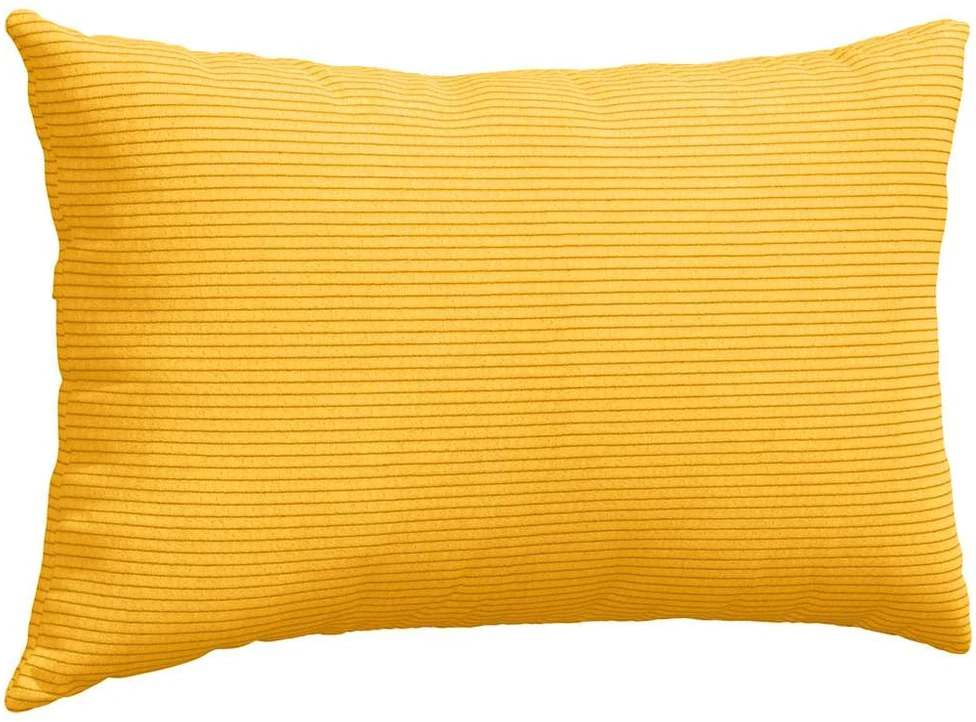 Sofa Pagalvės 2 pcs Šviesi geltona 50 x 30 cm