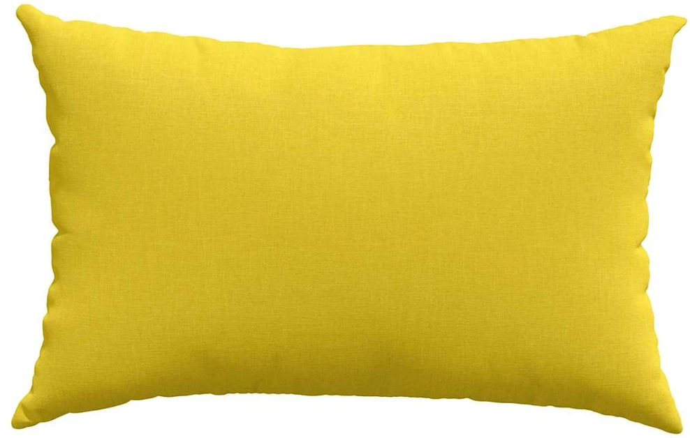 Sofa Pagalvės 2 vnt. audinys Šviesi geltona 60 x 40 cm