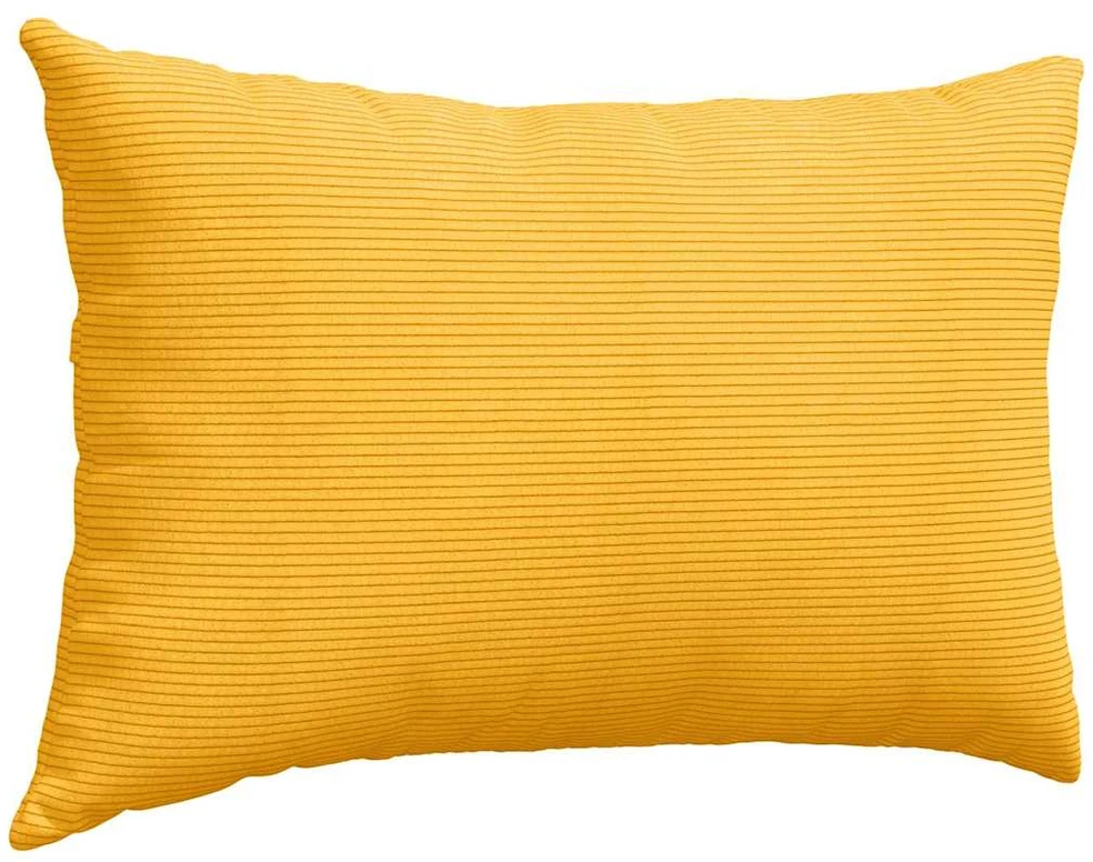 Sofa Pagalvės 2 pcs Šviesi geltona 60 x 40 cm