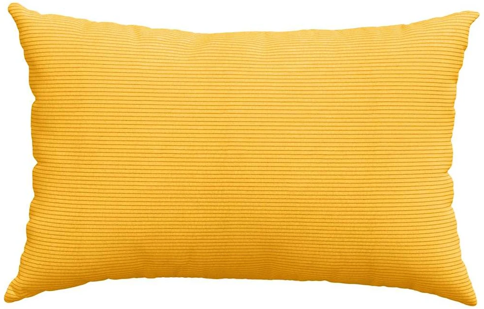 Sofa Pagalvės 2 pcs Šviesi geltona 60 x 40 cm