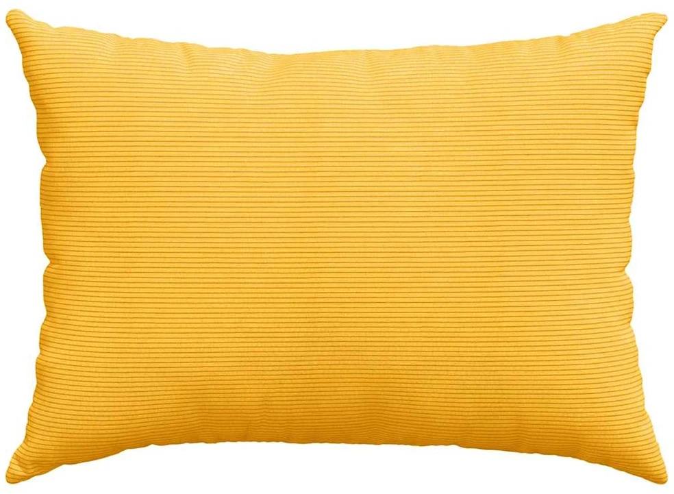 Sofa Pagalvės 2 pcs Šviesi geltona 70 x 50 cm