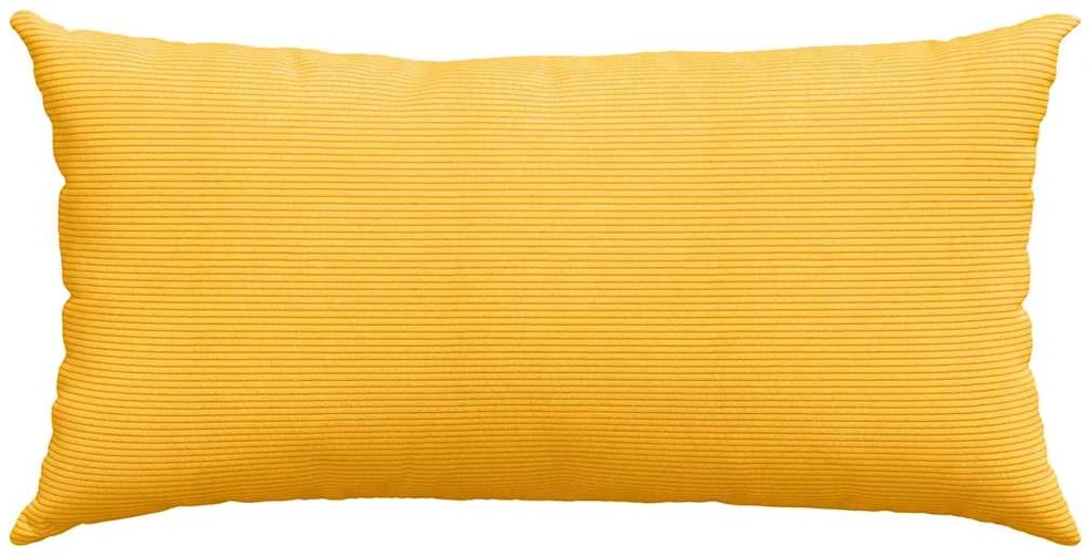 Sofa Pagalvės 2 pcs Šviesi geltona 80 x 40 cm