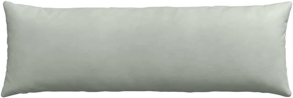 Sofa Pagalvės 2 pcs Šviesiai pilka 120 x 40 cm