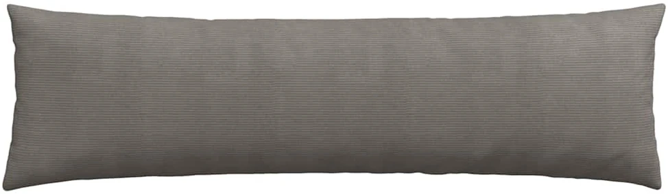 Sofa Pagalvės 2 pcs Šviesiai pilka 145 x 40 cm