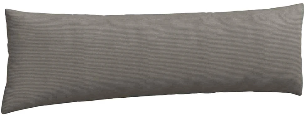 Sofa Pagalvės 2 pcs Šviesiai pilka 145 x 40 cm