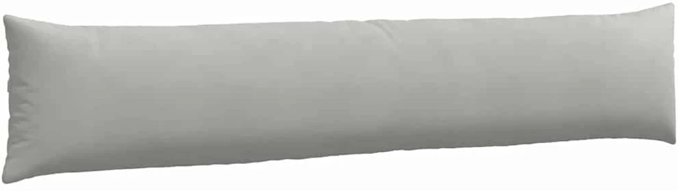 Sofa Pagalvės 2 vnt. audinys Šviesiai pilka 200 x 40 cm