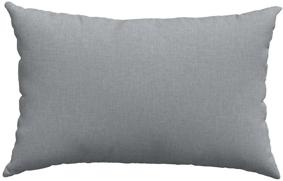 Sofa Pagalvės 2 vnt. audinys Šviesiai pilka 60 x 40 cm
