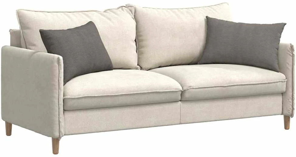 Sofa Pagalvės 2 vnt. Šviesiai pilka 60 x 40 cm