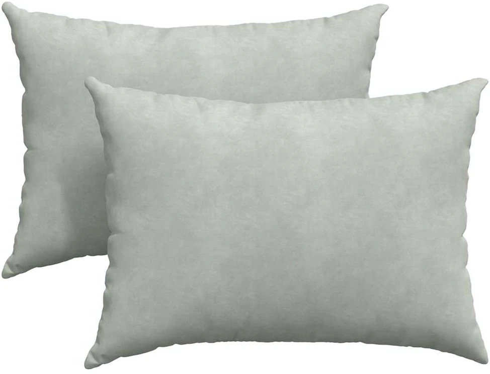 Sofa Pagalvės 2 pcs Šviesiai pilka 70 x 50 cm