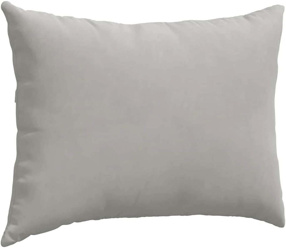 Sofa Pagalvės 2 vnt. audinys Šviesiai pilka 70 x 50 cm