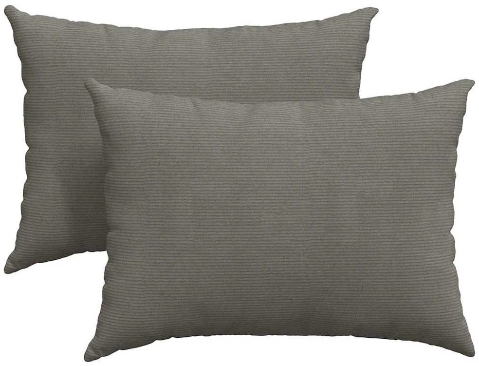 Sofa Pagalvės 2 pcs Šviesiai pilka 70 x 50 cm