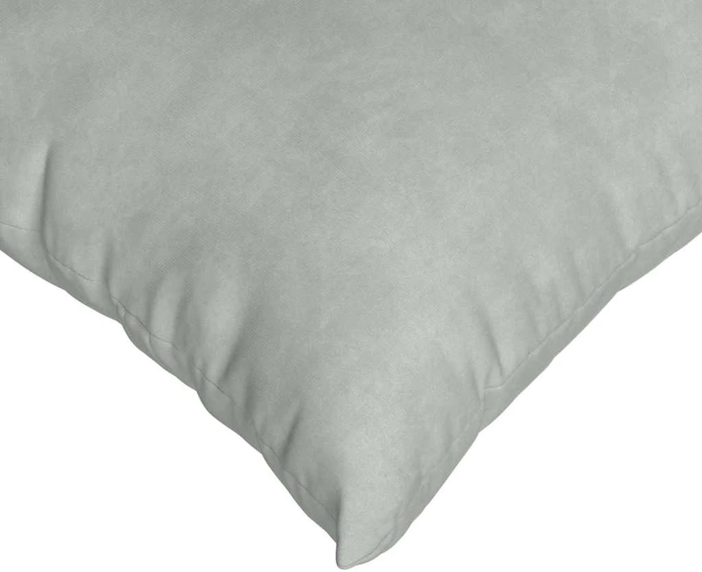 Sofa Pagalvės 2 pcs Šviesiai pilka 80 x 80 cm