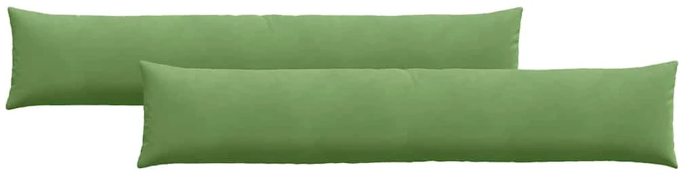 Sofa Pagalvės 2 pcs Šviesiai žalia 200 x 40 cm