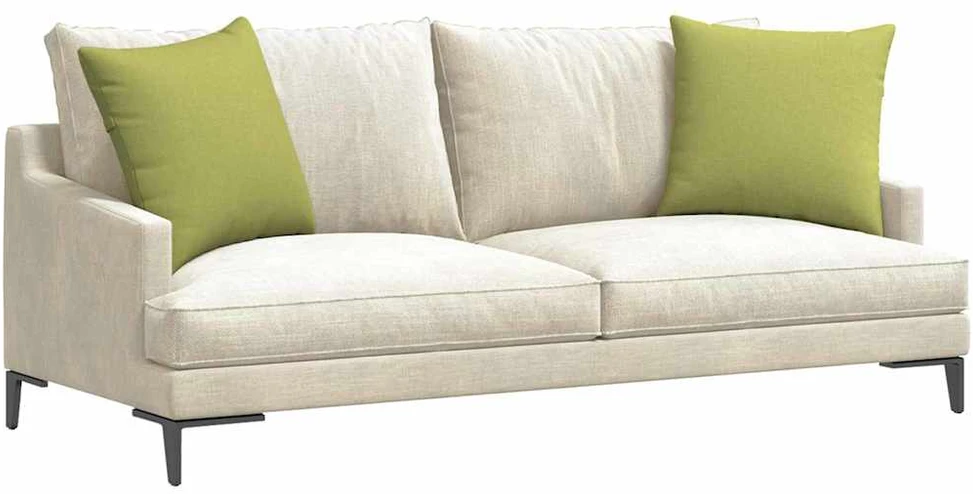 Sofa Pagalvės 2 vnt. audinys Šviesiai žalia 50 x 50 cm