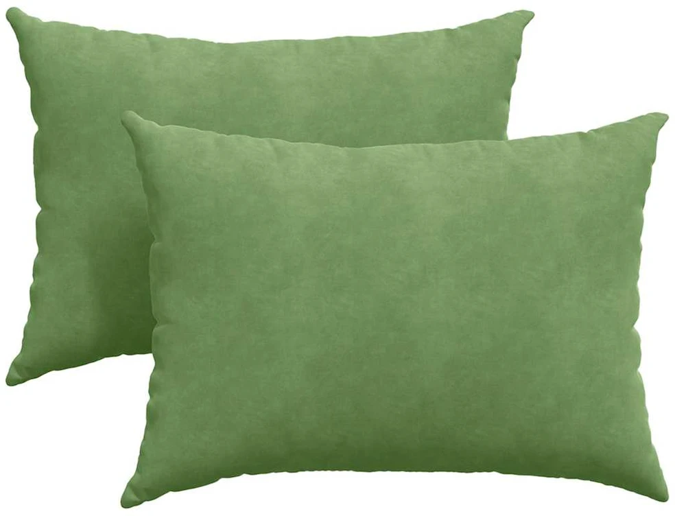 Sofa Pagalvės 2 pcs Šviesiai žalia 70 x 50 cm