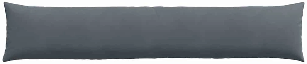 Sofa Pagalvės 2 pcs Tamsiai pilka 200 x 40 cm