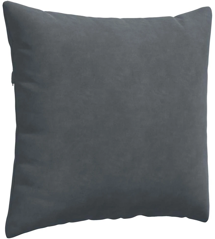 Sofa Pagalvės 2 pcs Tamsiai pilka 45 x 45 cm Kordūrinis audinys