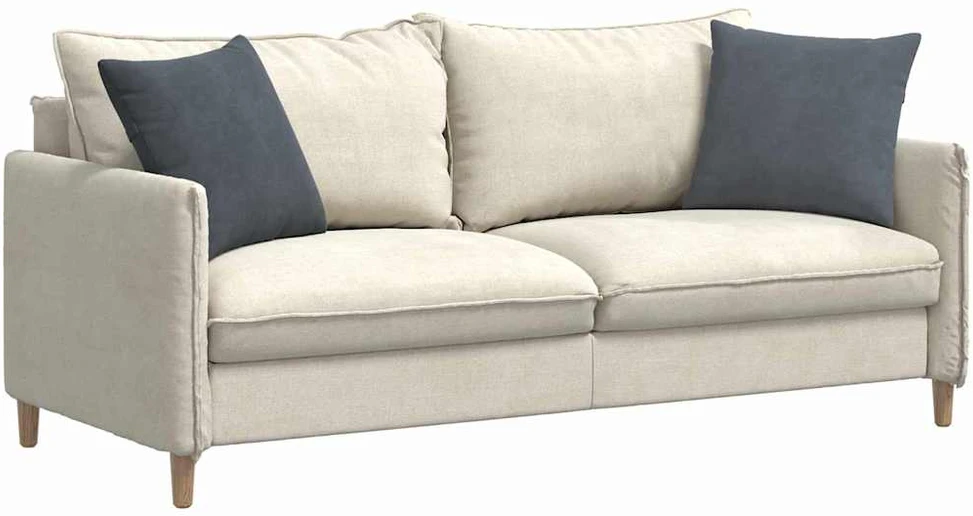 Sofa Pagalvės 2 pcs Tamsiai pilka 45 x 45 cm Kordūrinis audinys