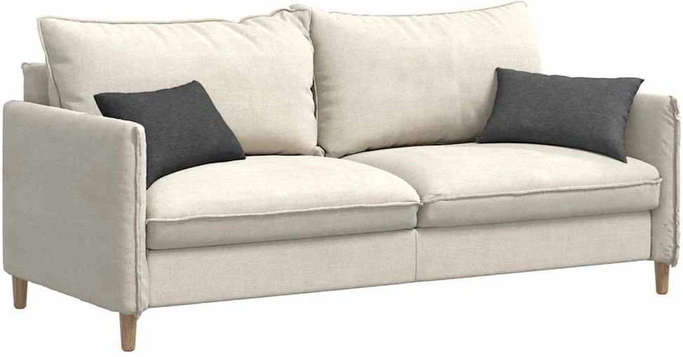 Sofa Pagalvės 2 pcs Tamsiai pilka 50 x 30 cm Kordūrinis audinys