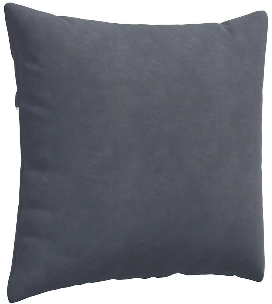 Sofa Pagalvės 2 pcs Tamsiai pilka 50 x 50 cm Kordūrinis audinys