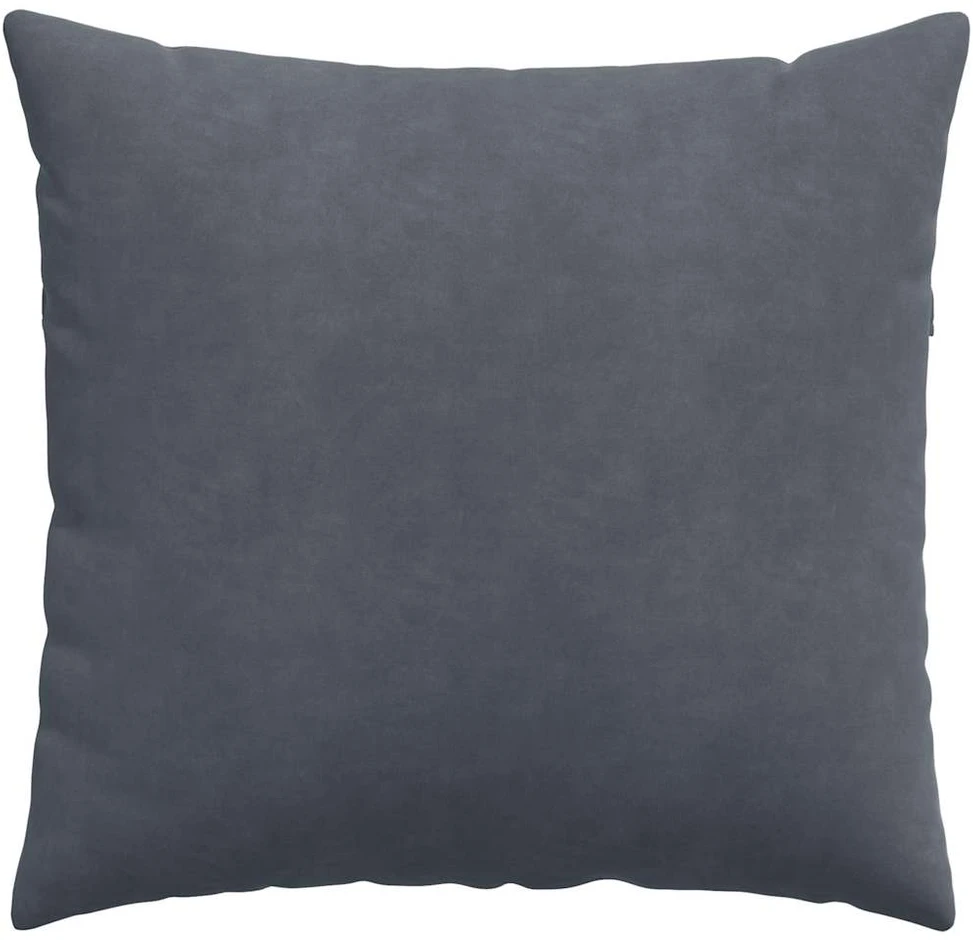 Sofa Pagalvės 2 vnt. Tamsiai pilka 50 x 50 cm Kordūrinis audinys