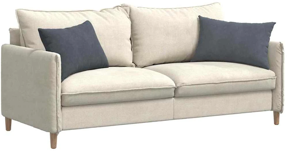 Sofa Pagalvės 2 pcs Tamsiai pilka 60 x 40 cm Kordūrinis audinys